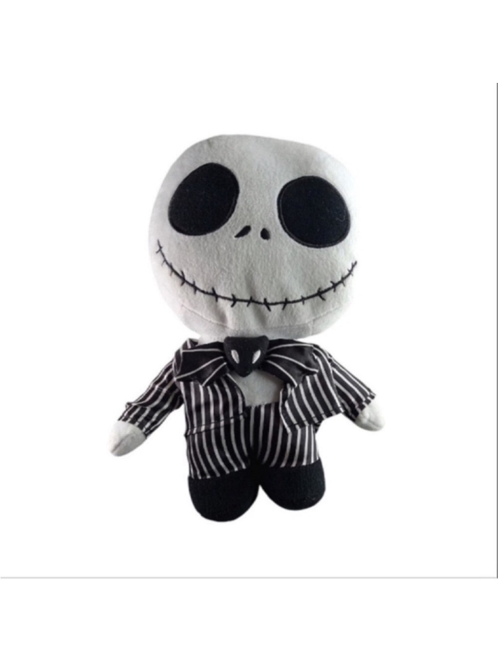 Disney nightmare before Christmas Jack Skellington Plush Toy - Black and White - Picture 2 of 3